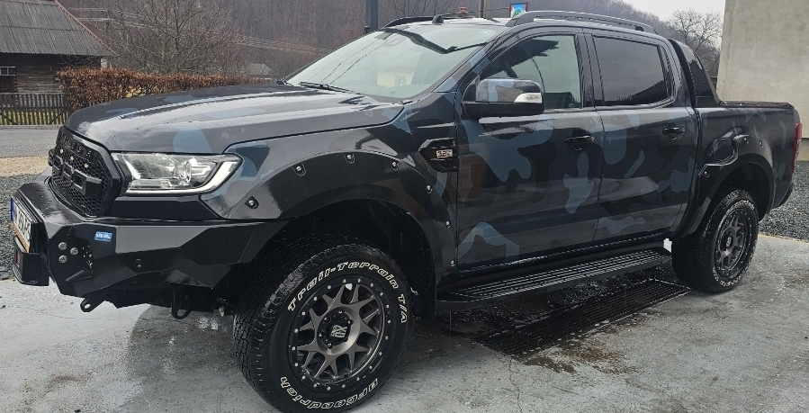 Vand Ford RANGER - 3.2 Diesel, 200 CP, Full Option + Troliu Warn, Bara Metalica Rival, Jante din aliaj, Overfander