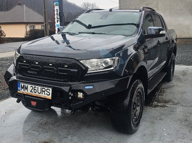 Vand Ford RANGER - 3.2 Diesel, 200 CP, Full Option + Troliu Warn, Bara Metalica Rival, Jante din aliaj, Overfander - 7